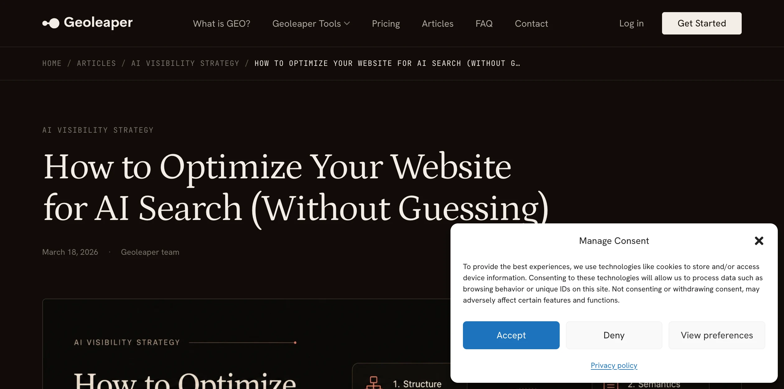 How to Optimize Your Website for AI Search (Without Guessing)